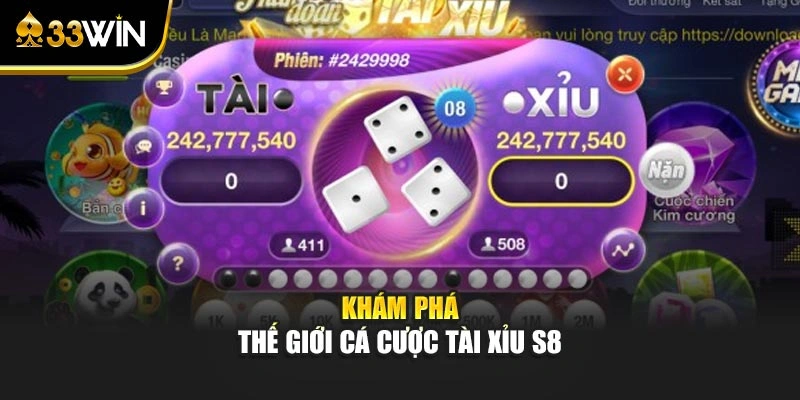 Tài Xỉu S8 Và Những Bí Quyết Chơi Dễ Thắng Từ Cao Thủ 2 Khám phá thế giới cá cược Tài Xỉu S8